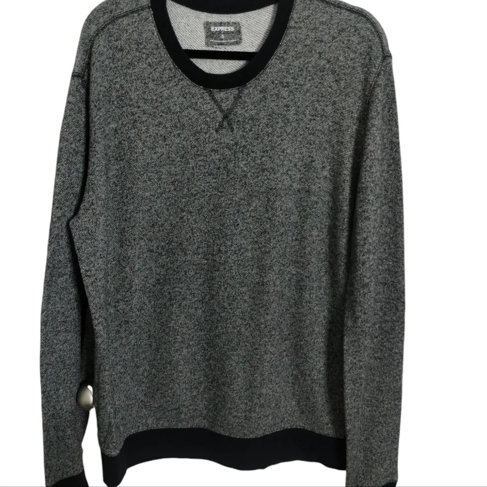 Mens Express Long Sleeve Crewneck Sweatshirt Size Casual Streetwear, size XL‎